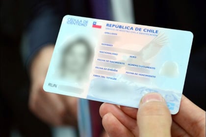 Foto de carnet de identidad chileno